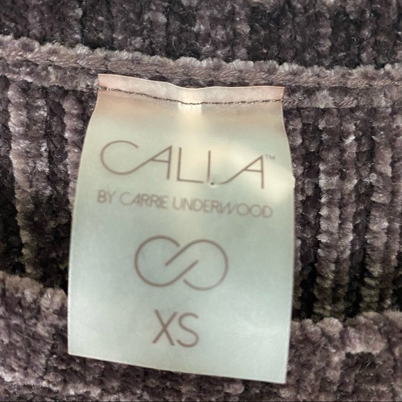 CALIA by CARRIE UNDERWOOD Effortless Chenille Sweater Plum NWT XS - Picture 10 of 14